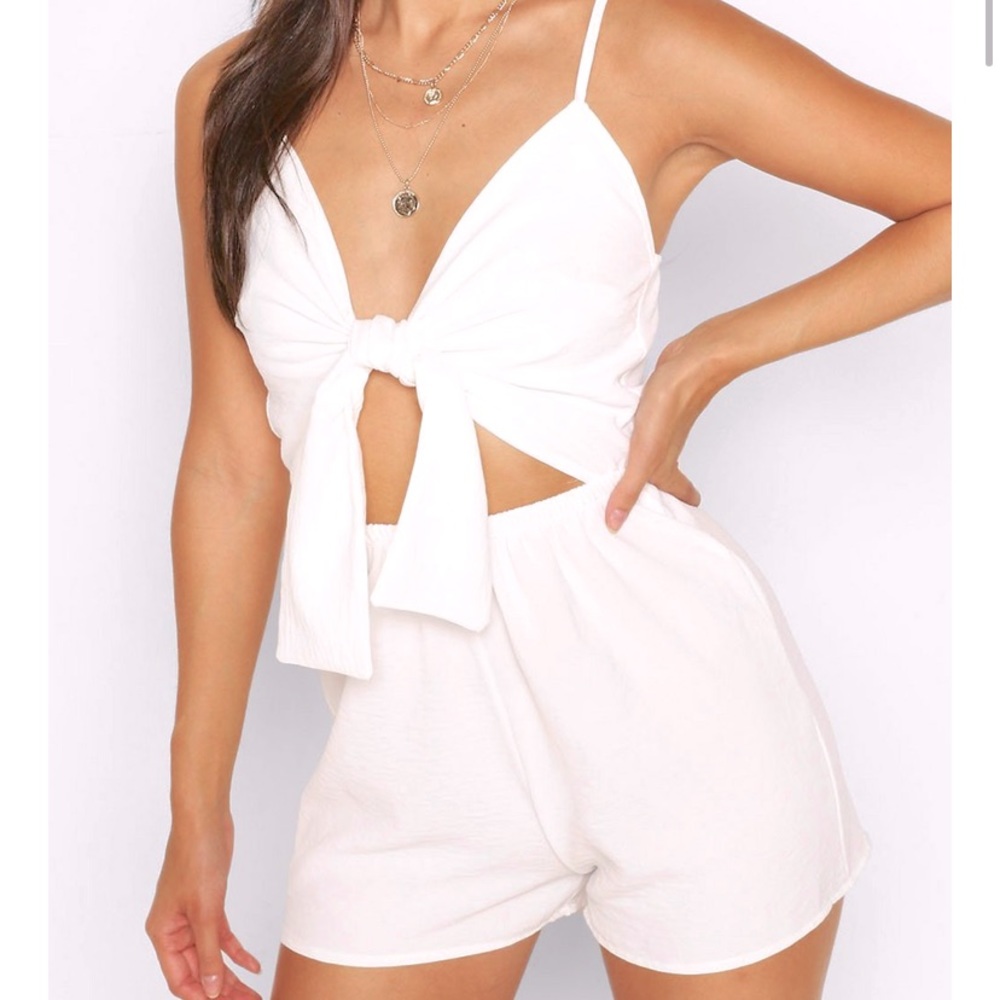 White romper